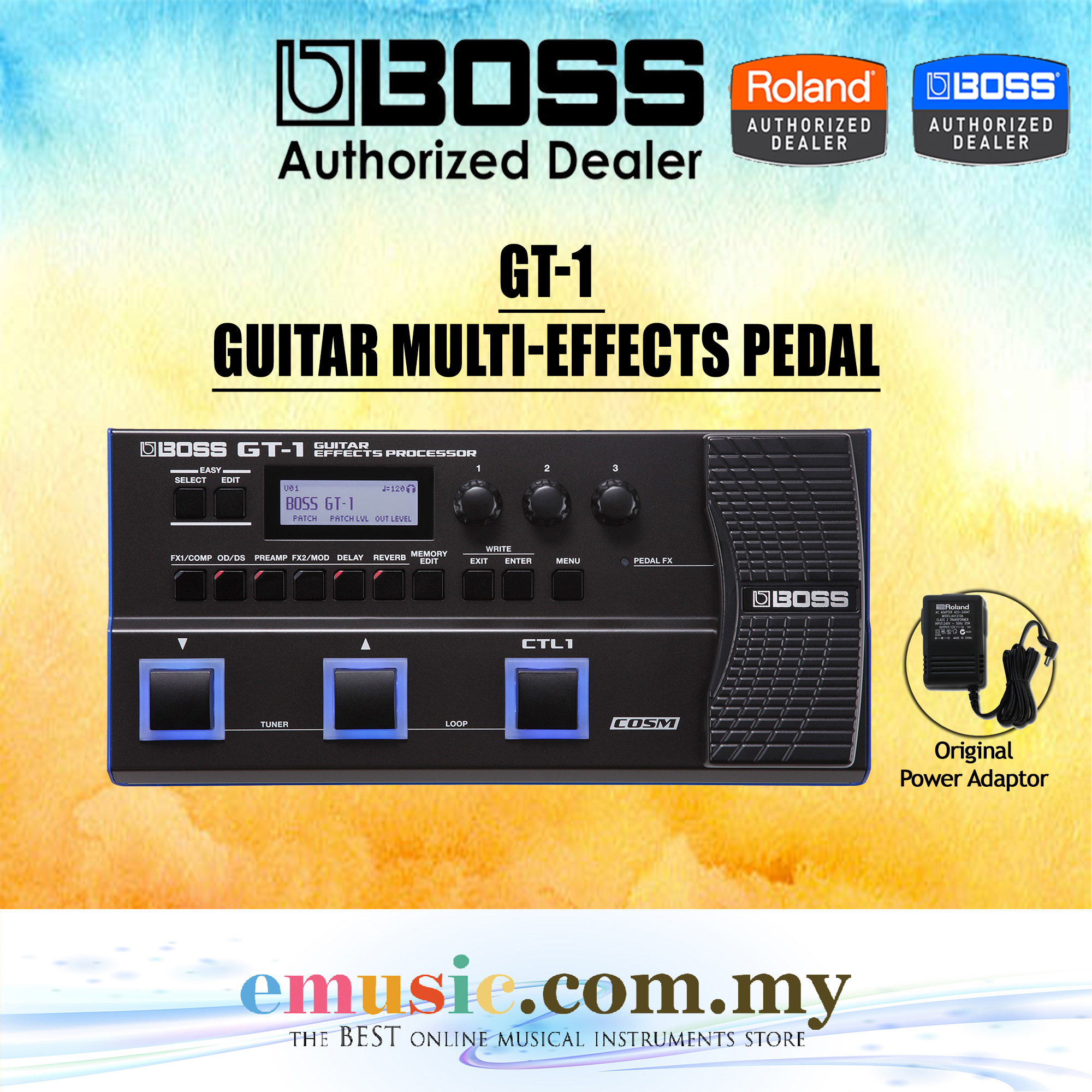 Boss gt 1000 sale long and mcquade