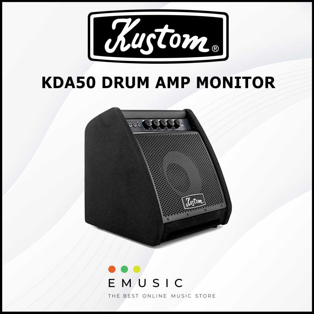 Kustom KDA50 50-watt Drum Amp Monitor (KDA-50 / KDA 50)