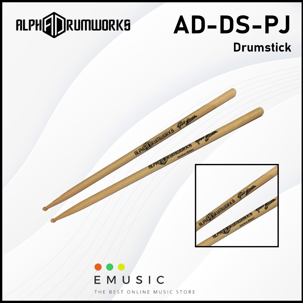 Alpha Drumworks PJ Pro Jazz Drumstick