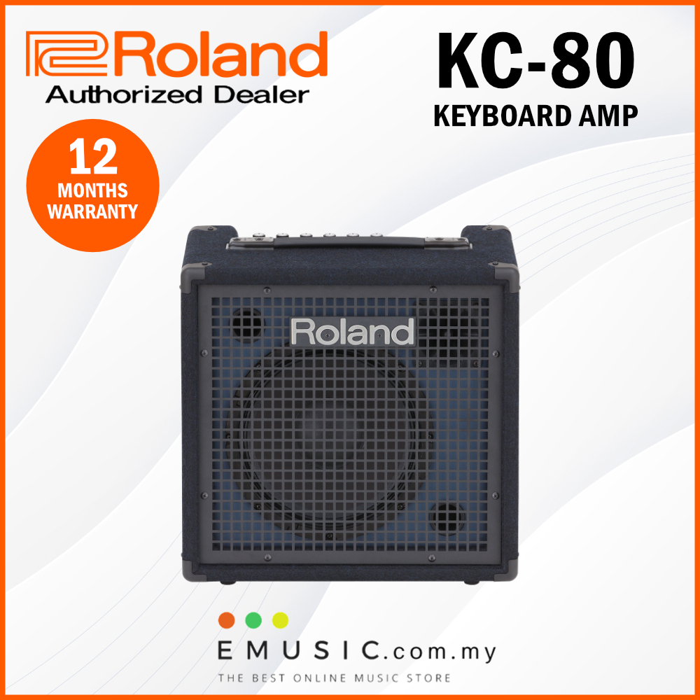 Roland KC-80 50-Watt 10inch 3-Channel Keyboard Amplifier