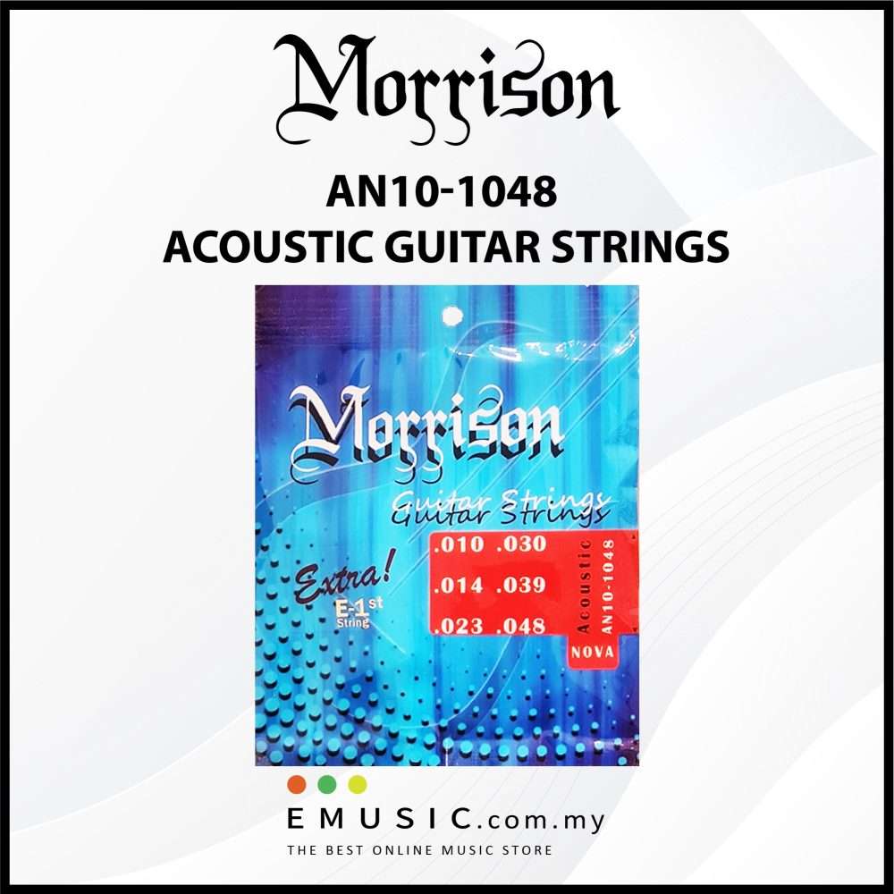 Morrison Nova AN1048/ AN1150 / AN1253 Acoustic Guitar Strings
