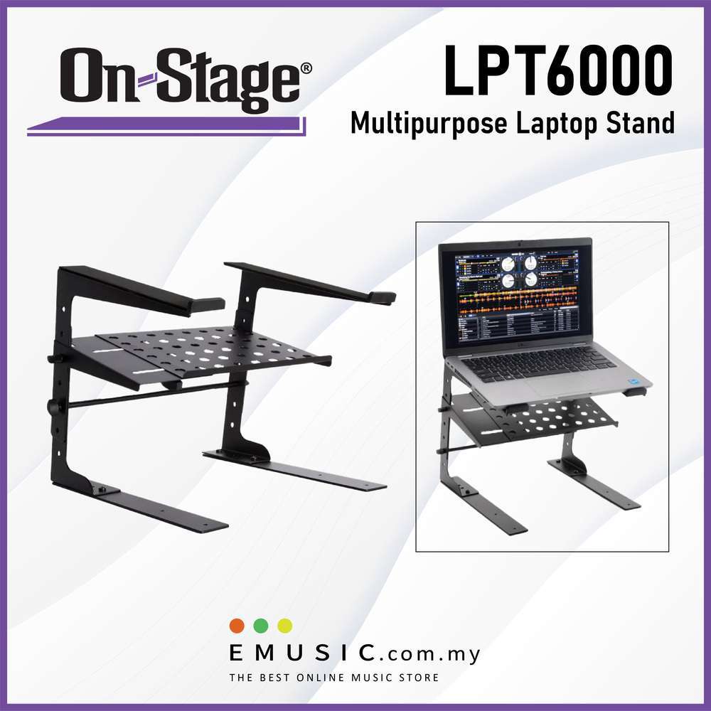 On Stage LPT6000 Multi-Purpose Laptop Stand