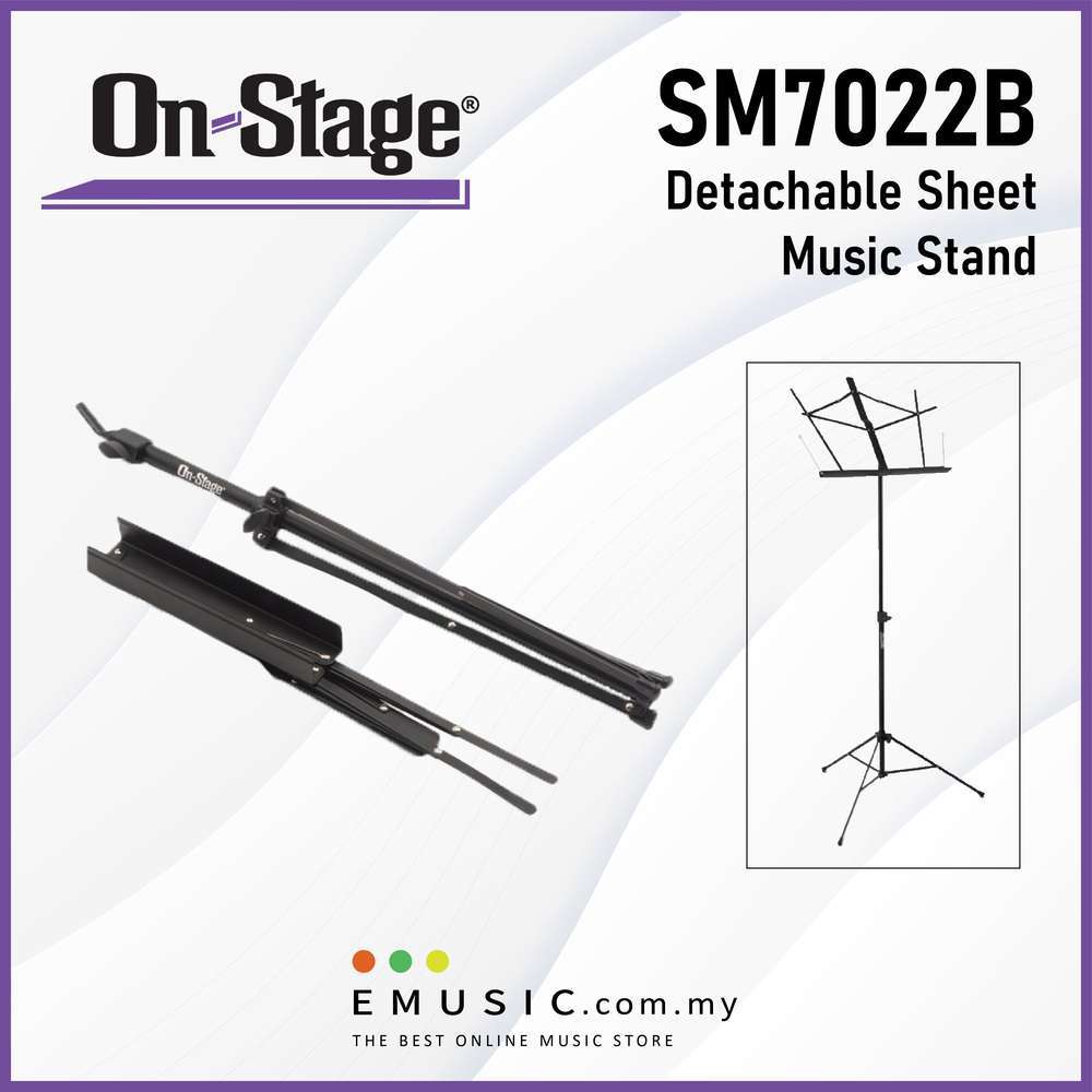 On Stage SM7022B Detachable Sheet Music Stand