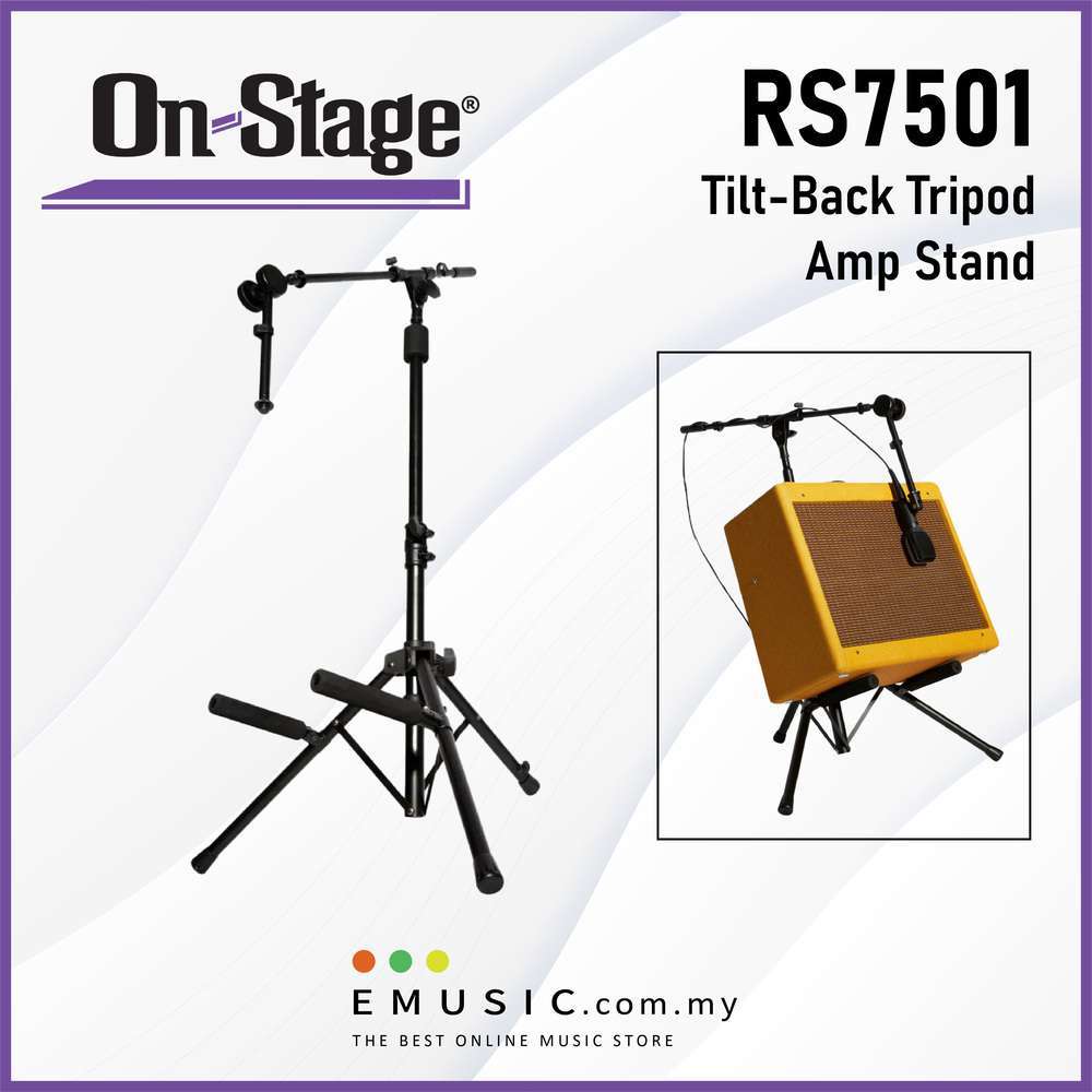 On Stage RS7501 Amp Stand With Boom Arm