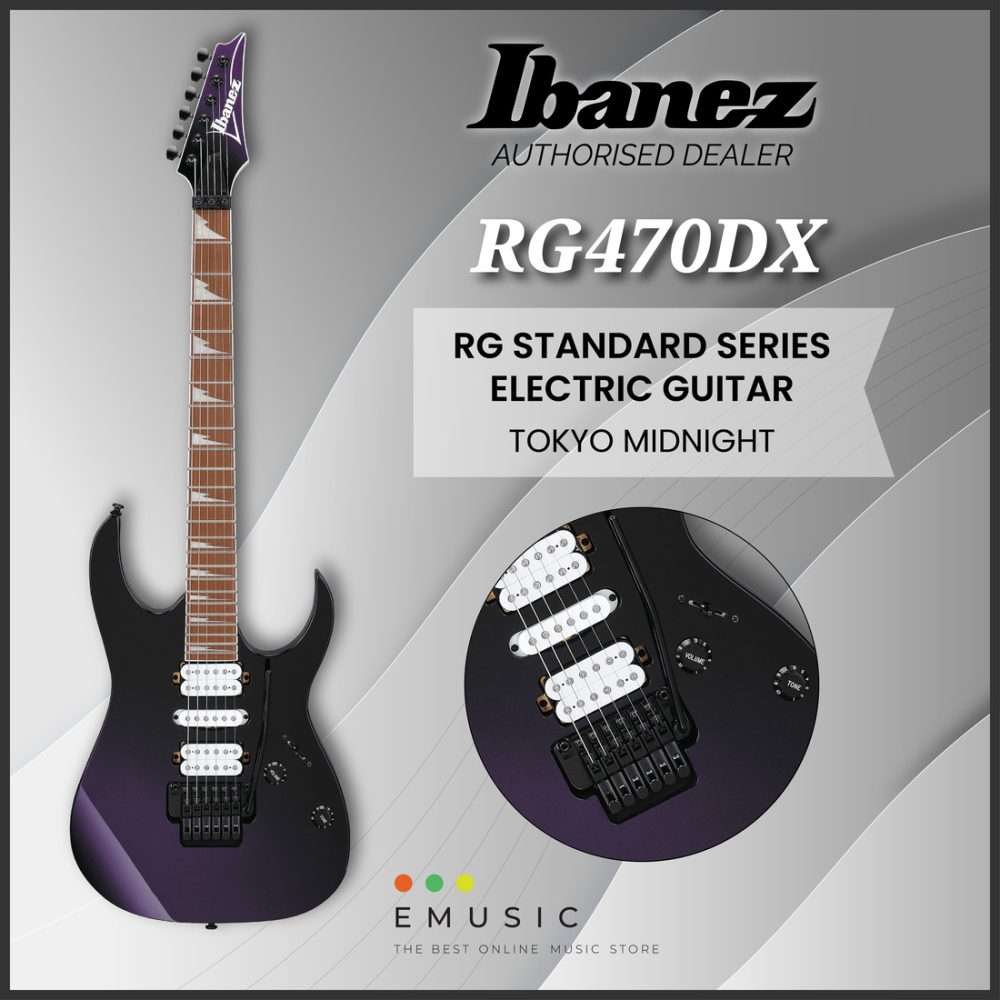 Ibanez RG470DX-TMN RG Standard Series Electric Guitar - Tokyo Midnight