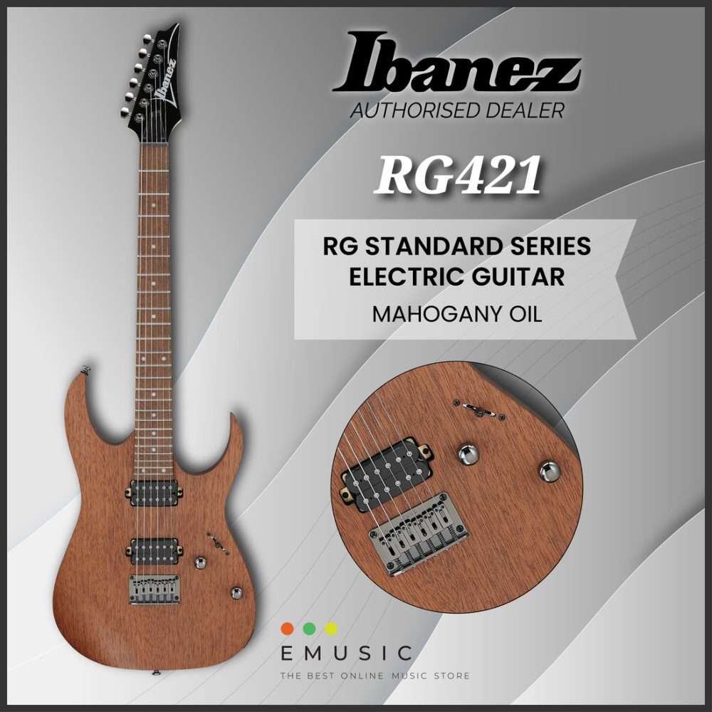 Ibanez RG421-MOL RG Standard Series Electric Guitar - Mahogany Oil