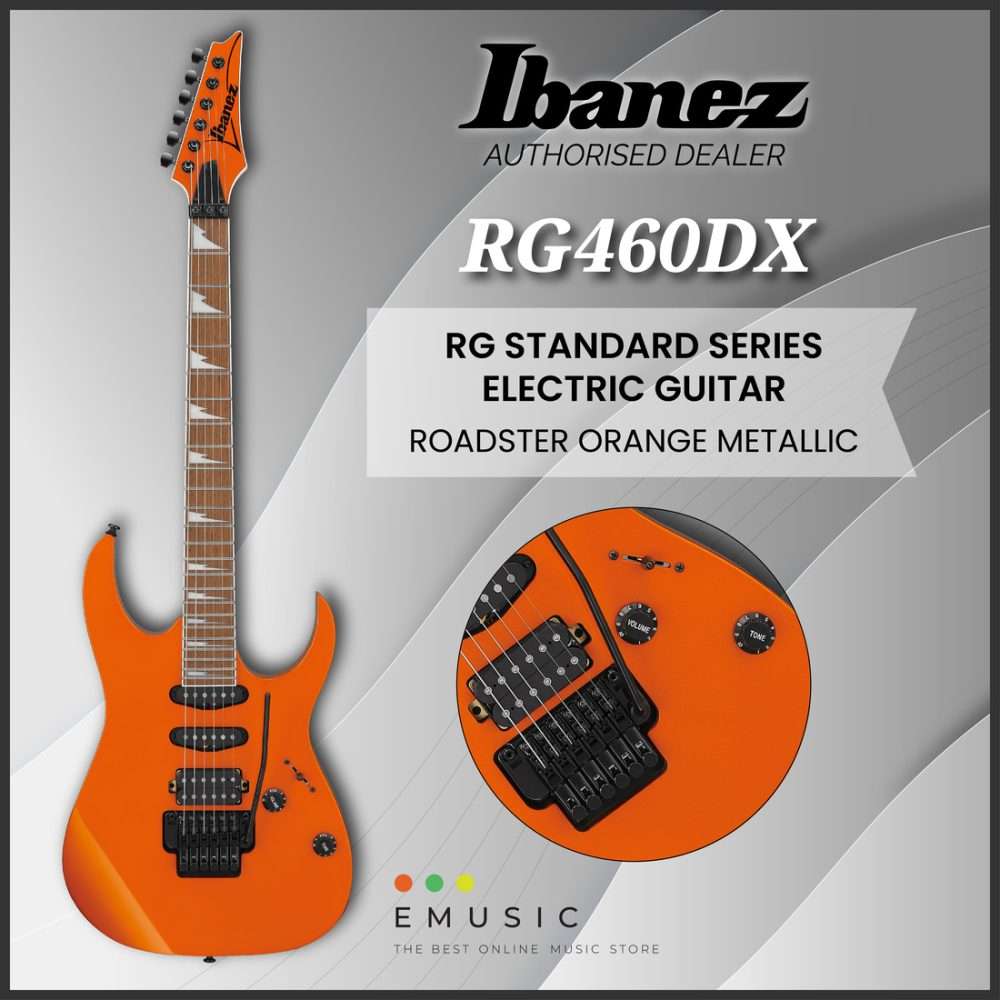 Ibanez RG460DX-ROM RG Standard Series Electric Guitar - Roadster Orange Metallic