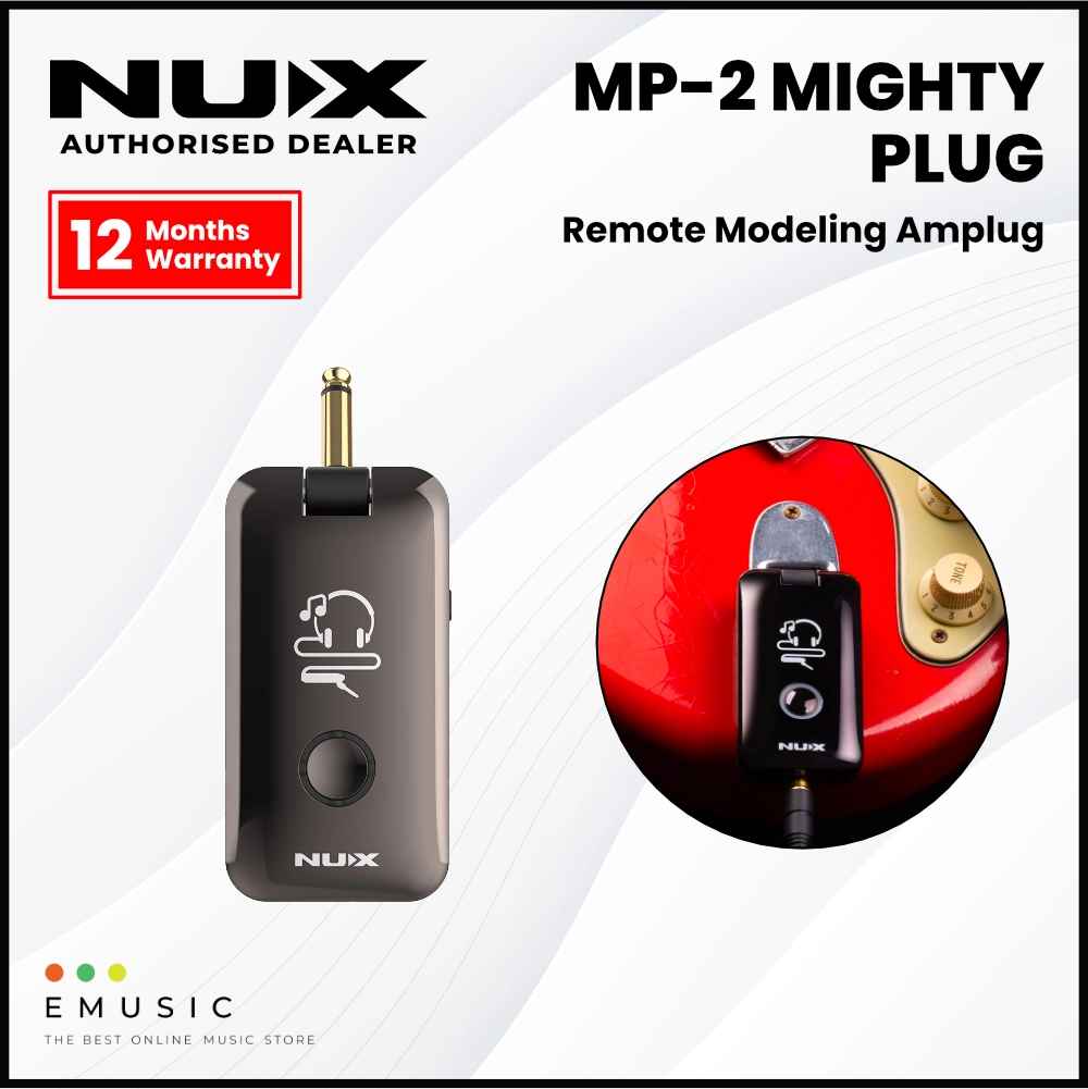 NUX MP-2 Mighty Plug Remote Modeling Amplug