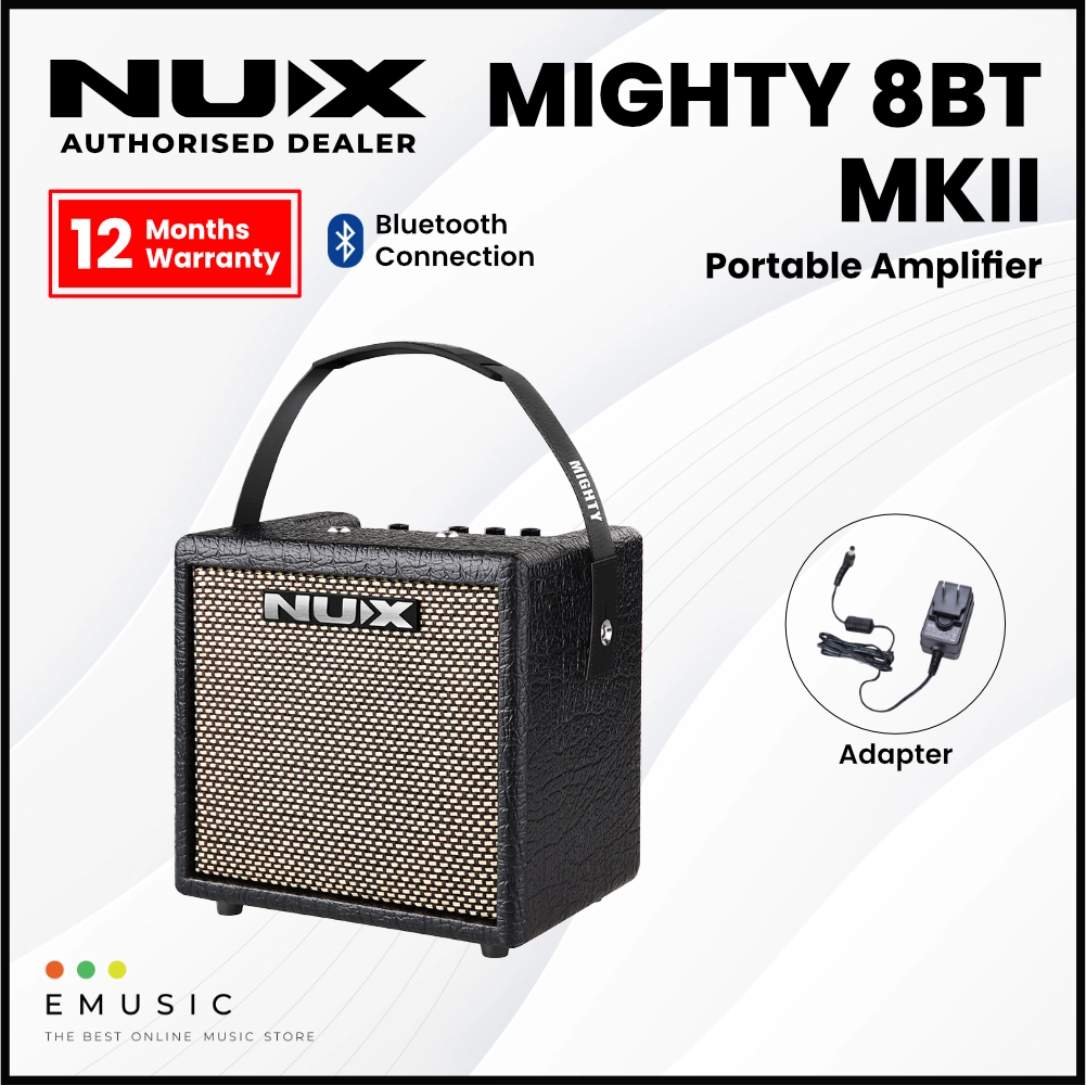 NUX Mighty 8BT MKII Portable Modeling Amplifier