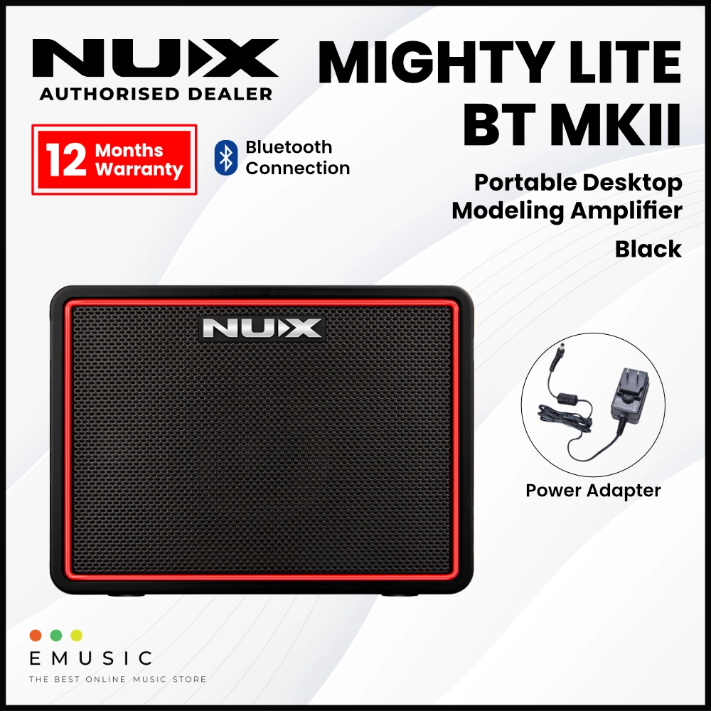 NUX Mighty Lite BT MKII Desktop Modeling Amplifier