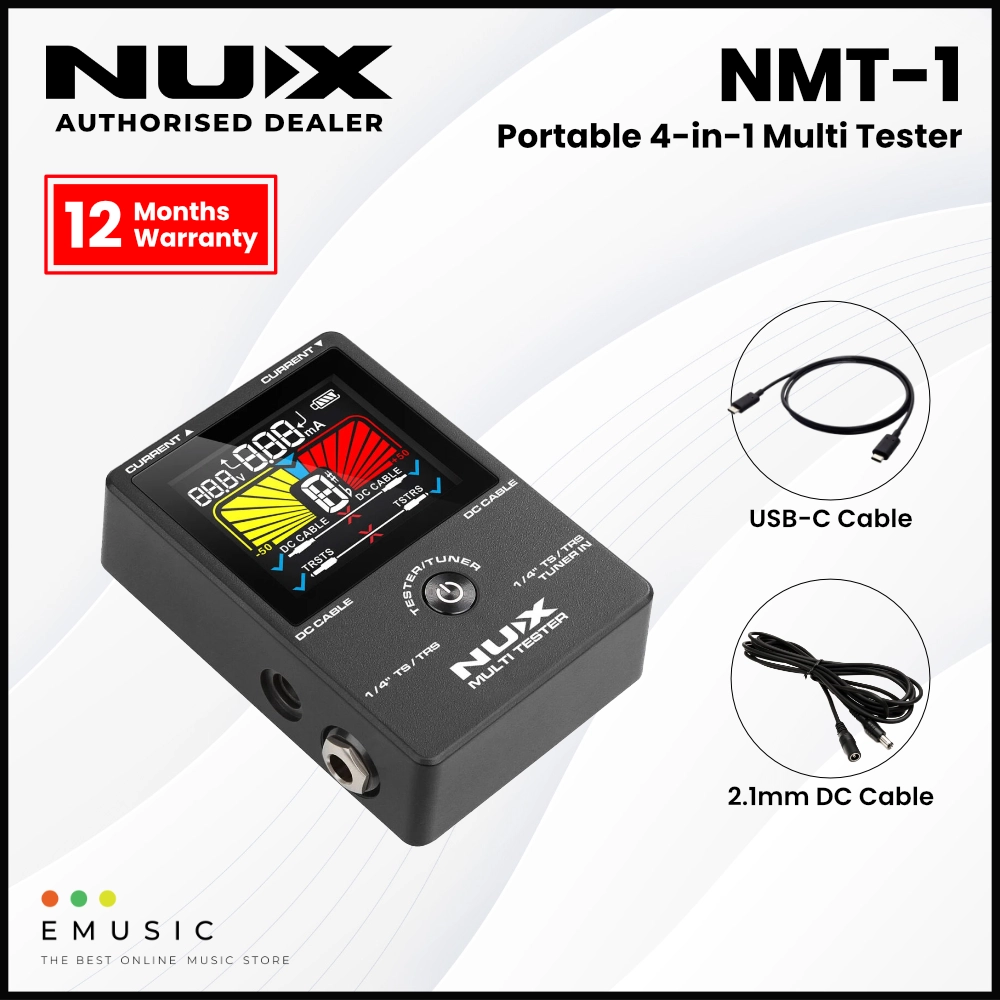 NUX NMT-1 MULTI TESTER 4-in-1 Multi Tester