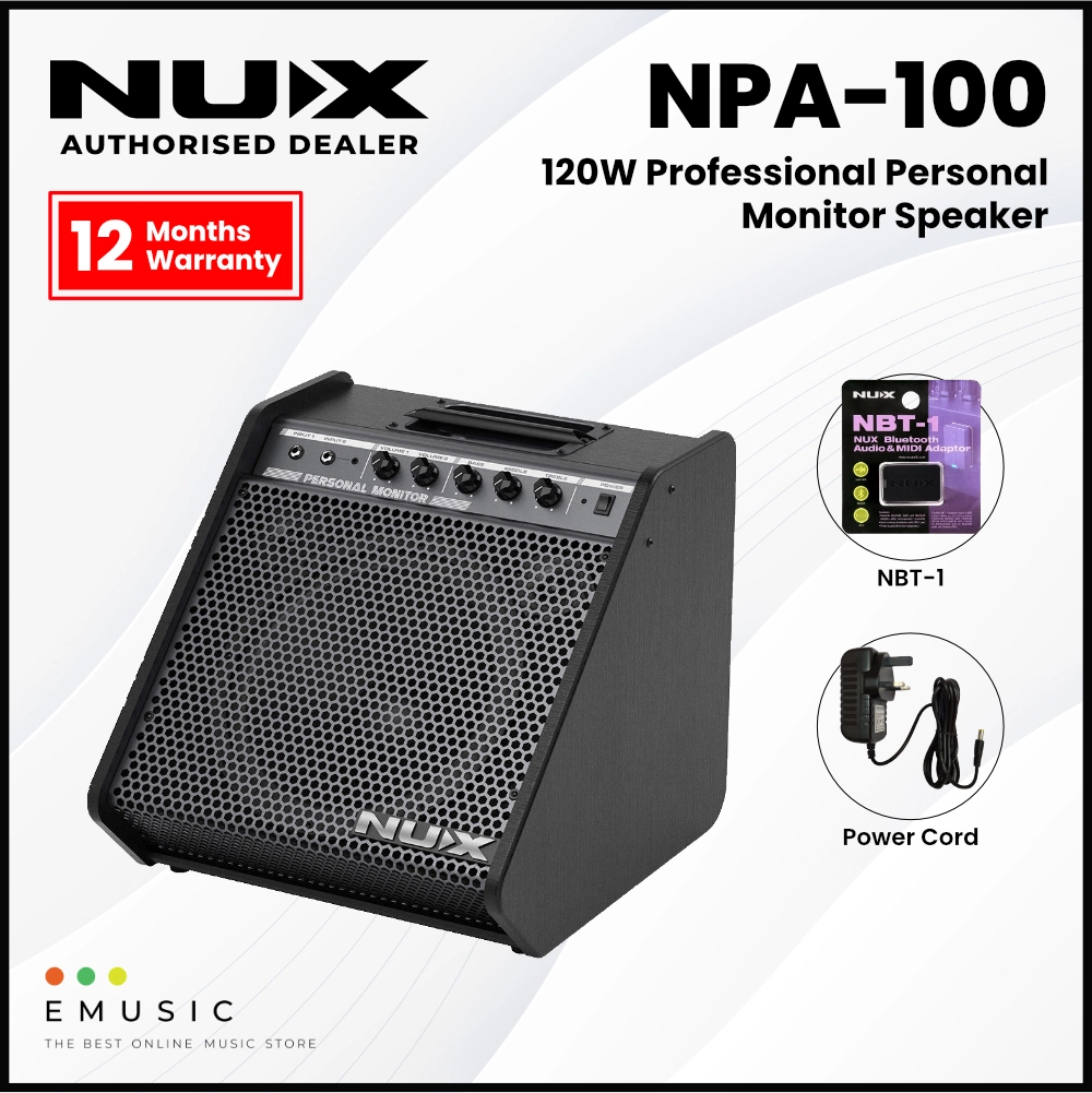 NUX NPA-100 120W Professional Personal Monitor Speaker