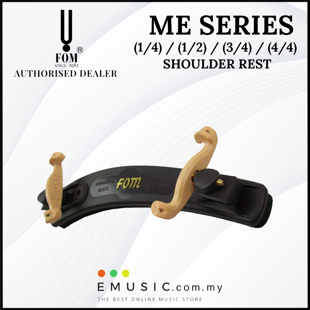 FOM Violin Shoulder Rest (1/4, 1/2, 3/4, 4/4 Size)