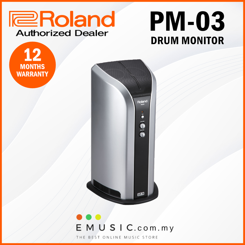 Roland PM-03 30W Personal Drum Monitor Amplifier Speaker