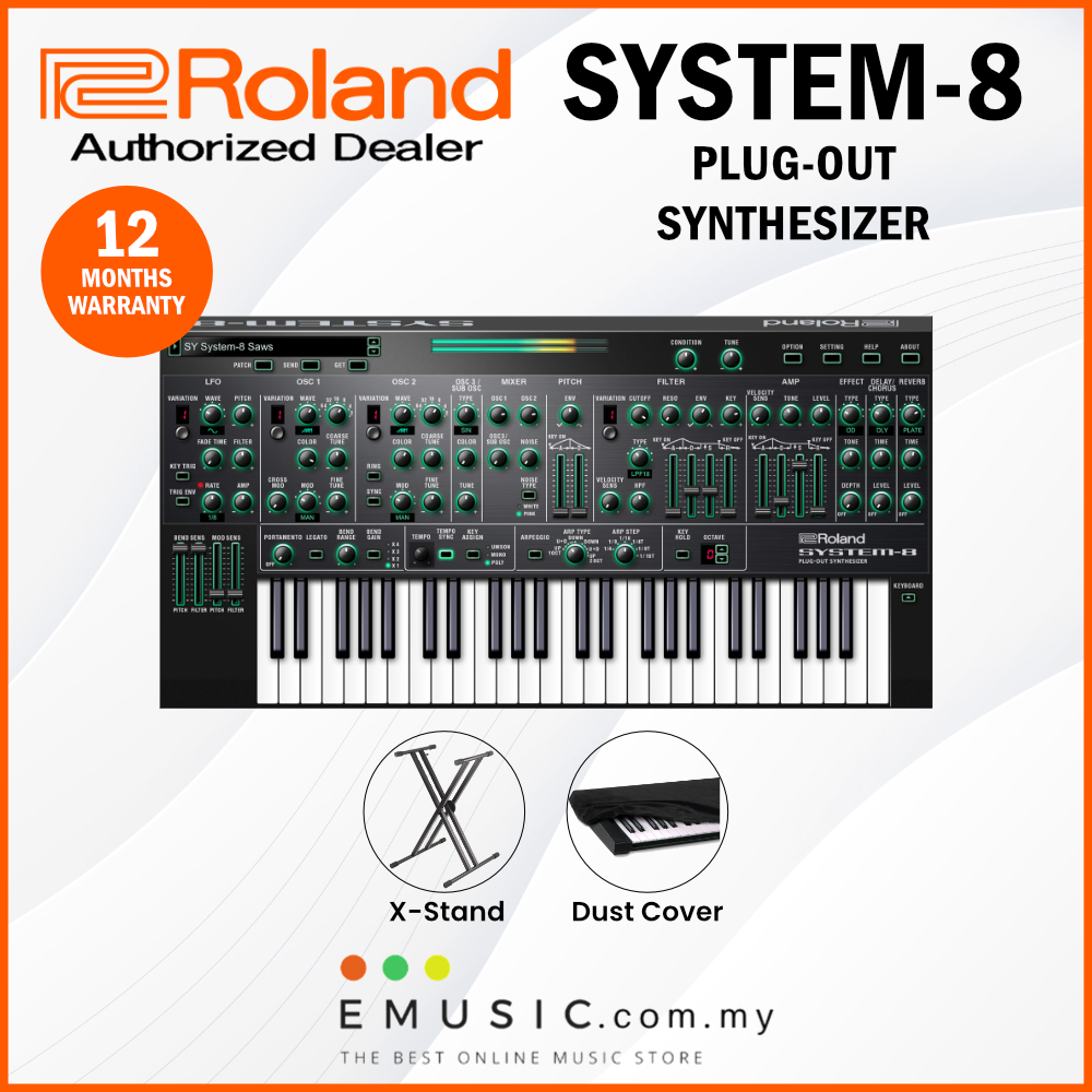 Roland System-8 49-key Plug-Out Synthesizer