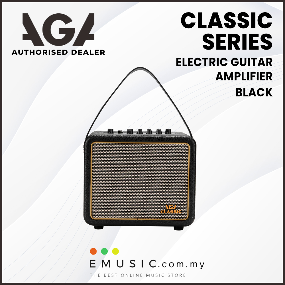 AGA Classic Series Electric Guitar Amplifier - Black, White