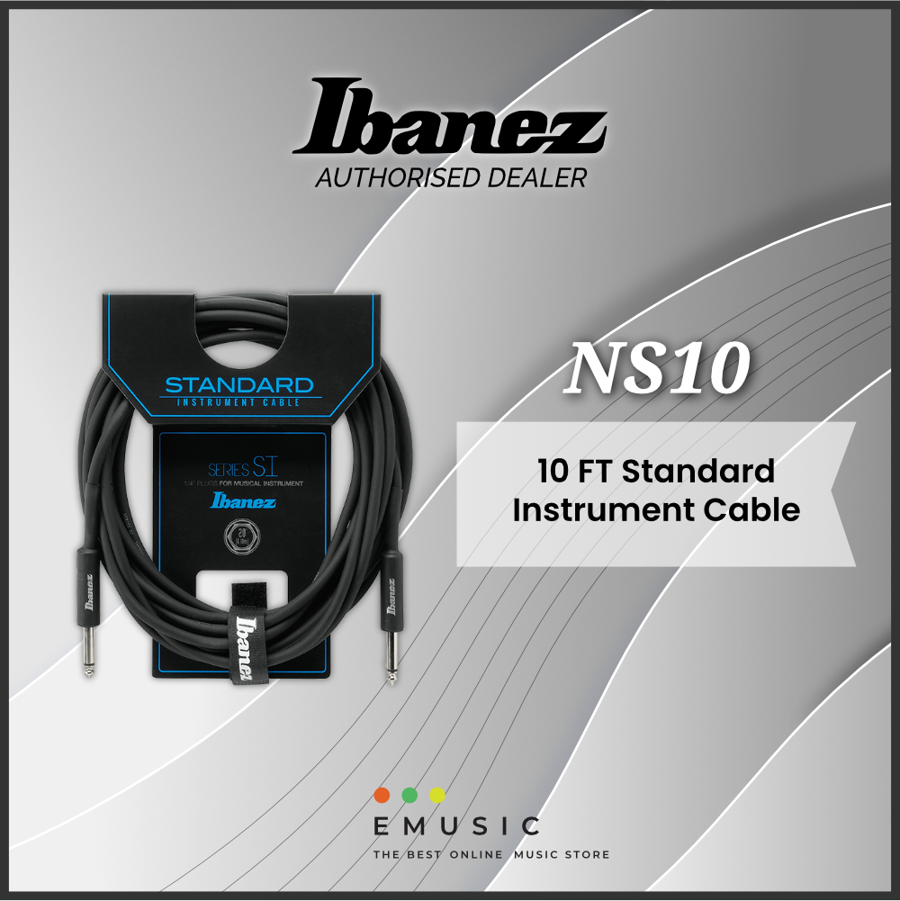 IBANEZ NS10 10FT Standard Instrument Cable