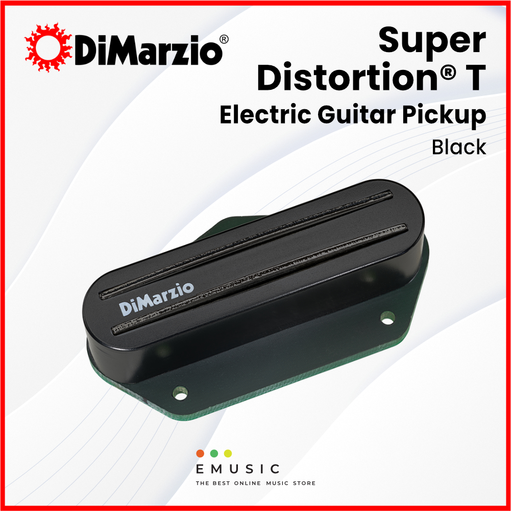 DiMarzio Super Distortion T Hum-Cancelling Telecaster Bridge Pickup – Black, Cream