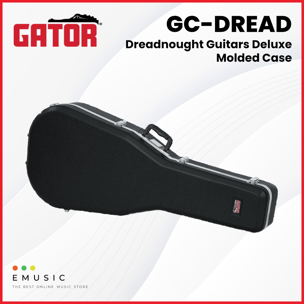 Gator GC-DREAD Dreadnought Guitar Deluxe Molded Case