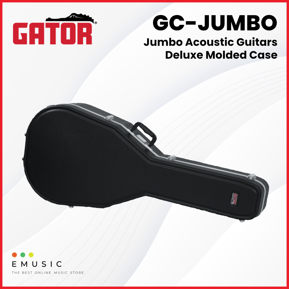 Gator GC-JUMBO Jumbo Acoustic Guitars Deluxe Molded Case