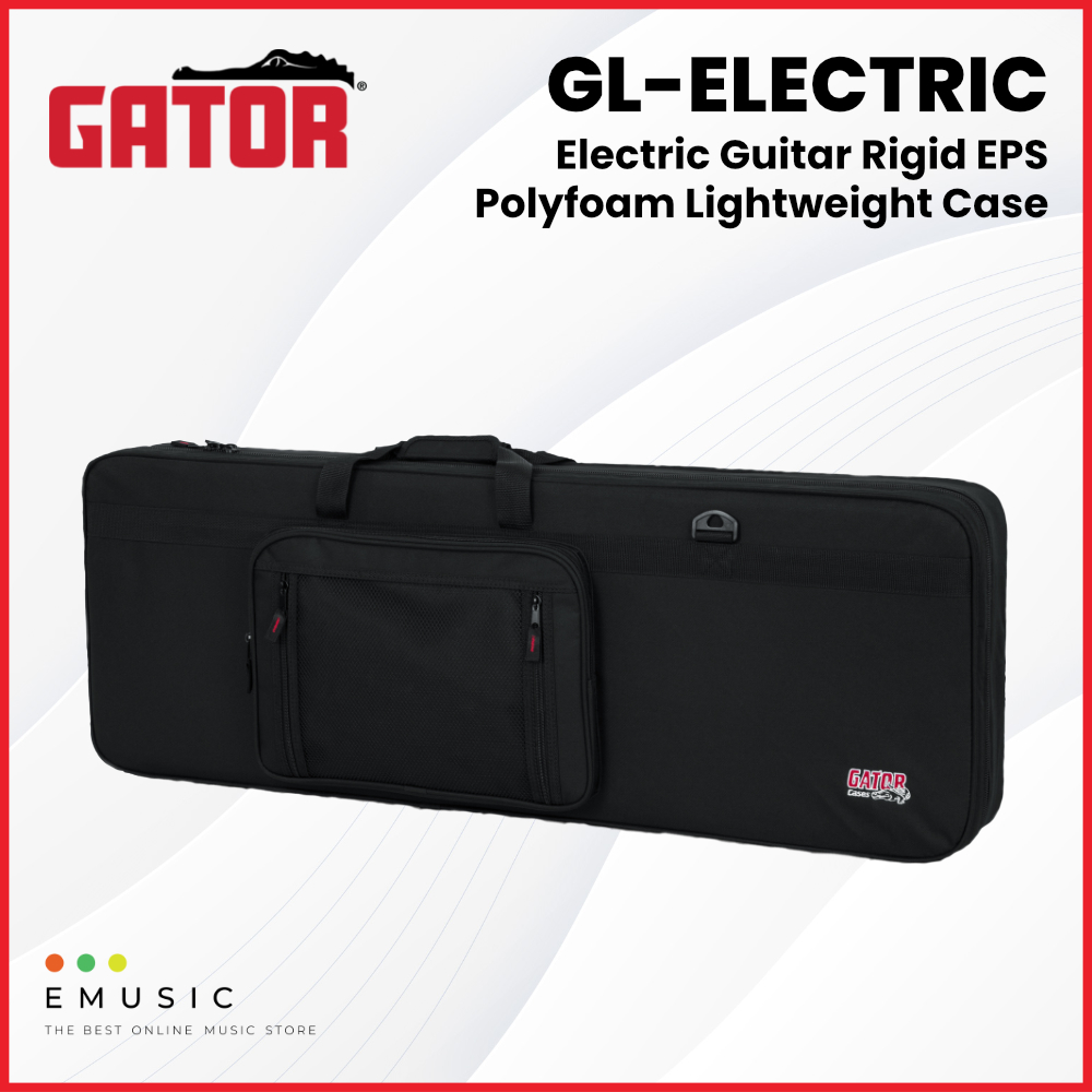 Gator GL-ELECTRIC Electric Guitar Rigid EPS Polyfoam Lightweight Case