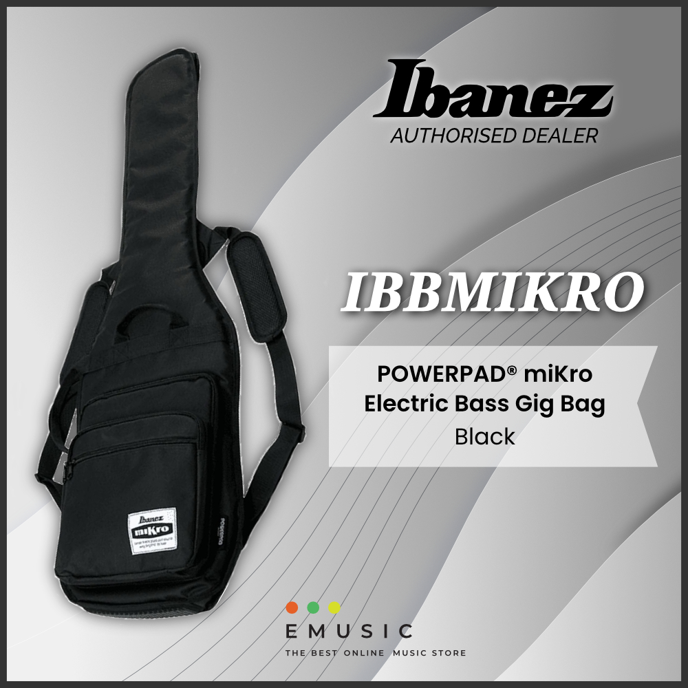 Ibanez IBBMIKRO POWERPAD® miKro Electric Bass Gig Bag