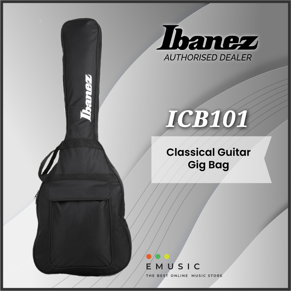 Ibanez ICB101 Classical Guitar Gig Bag - Black