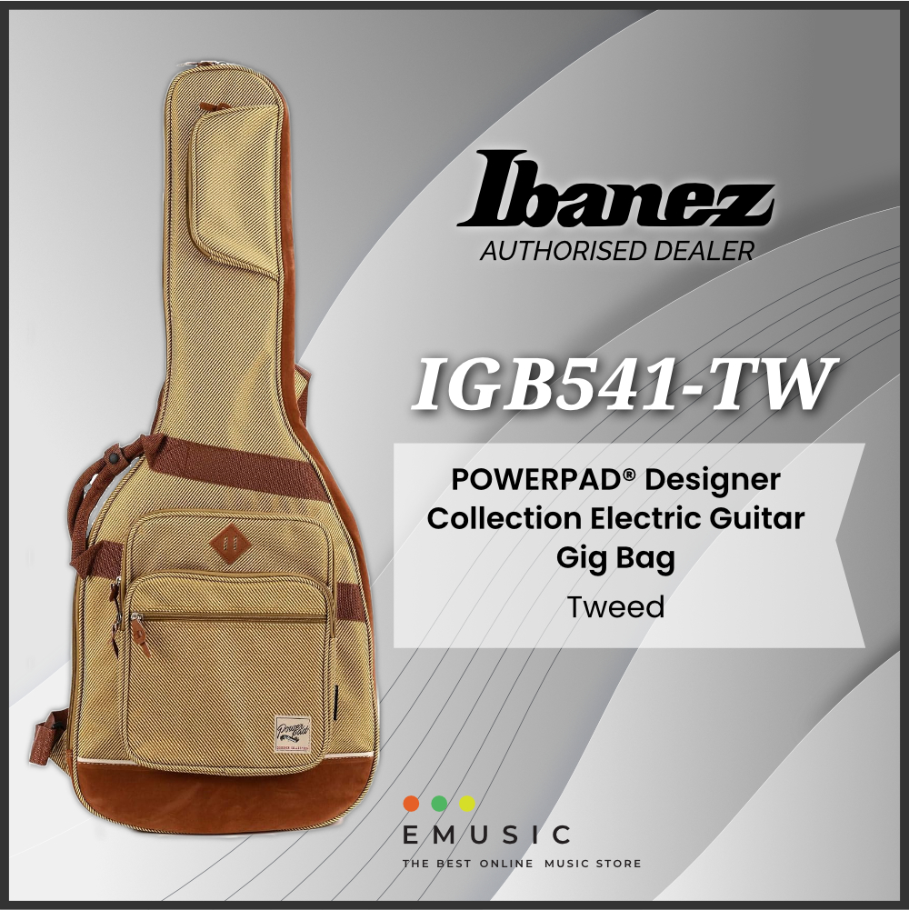 Ibanez IGB541-TW POWERPAD® Designer Collection Electric Guitar Gig Bag - Tweed