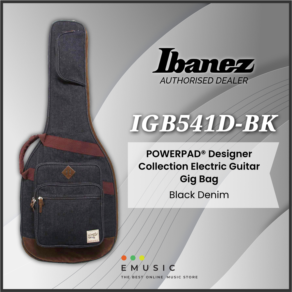 Ibanez IGB541D-BK POWERPAD® Designer Collection Electric Guitar Gig Bag