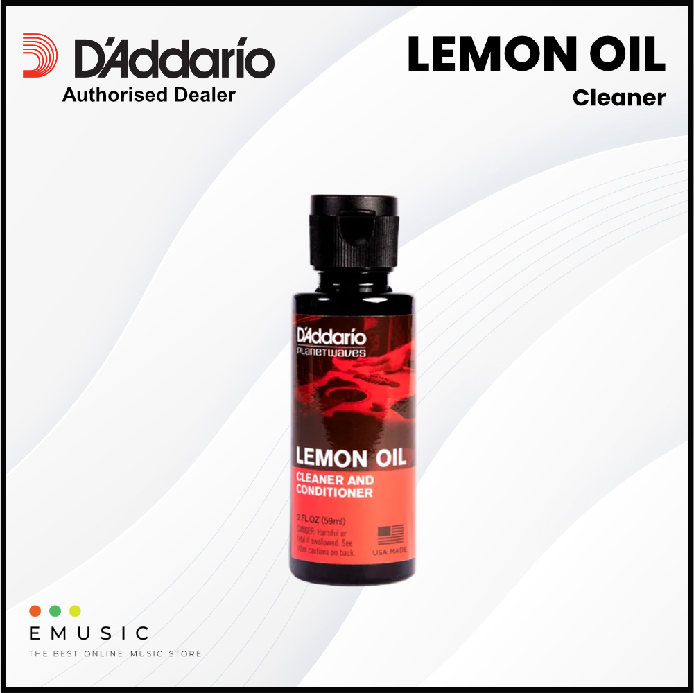 D'Addario PW-LMN Lemon Oil Cleaner