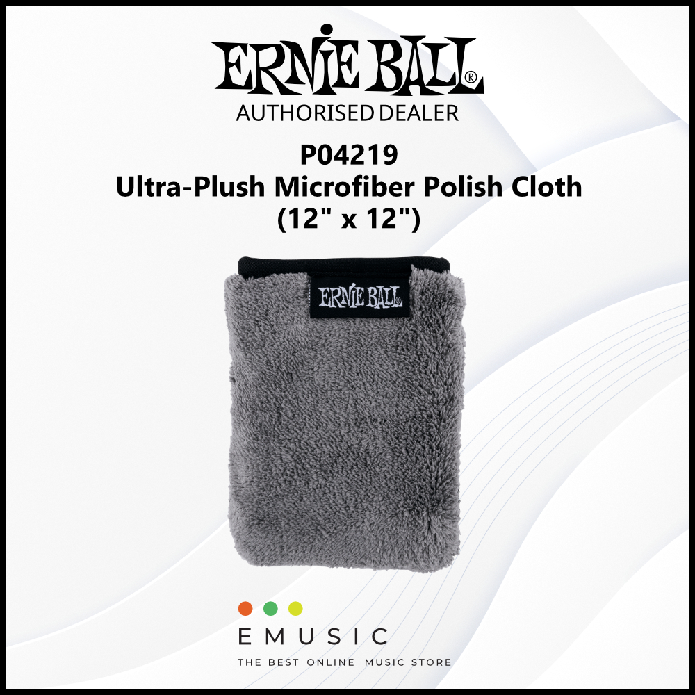 Ernie Ball P04219 Ultra-Plush Microfiber Polish Cloth
