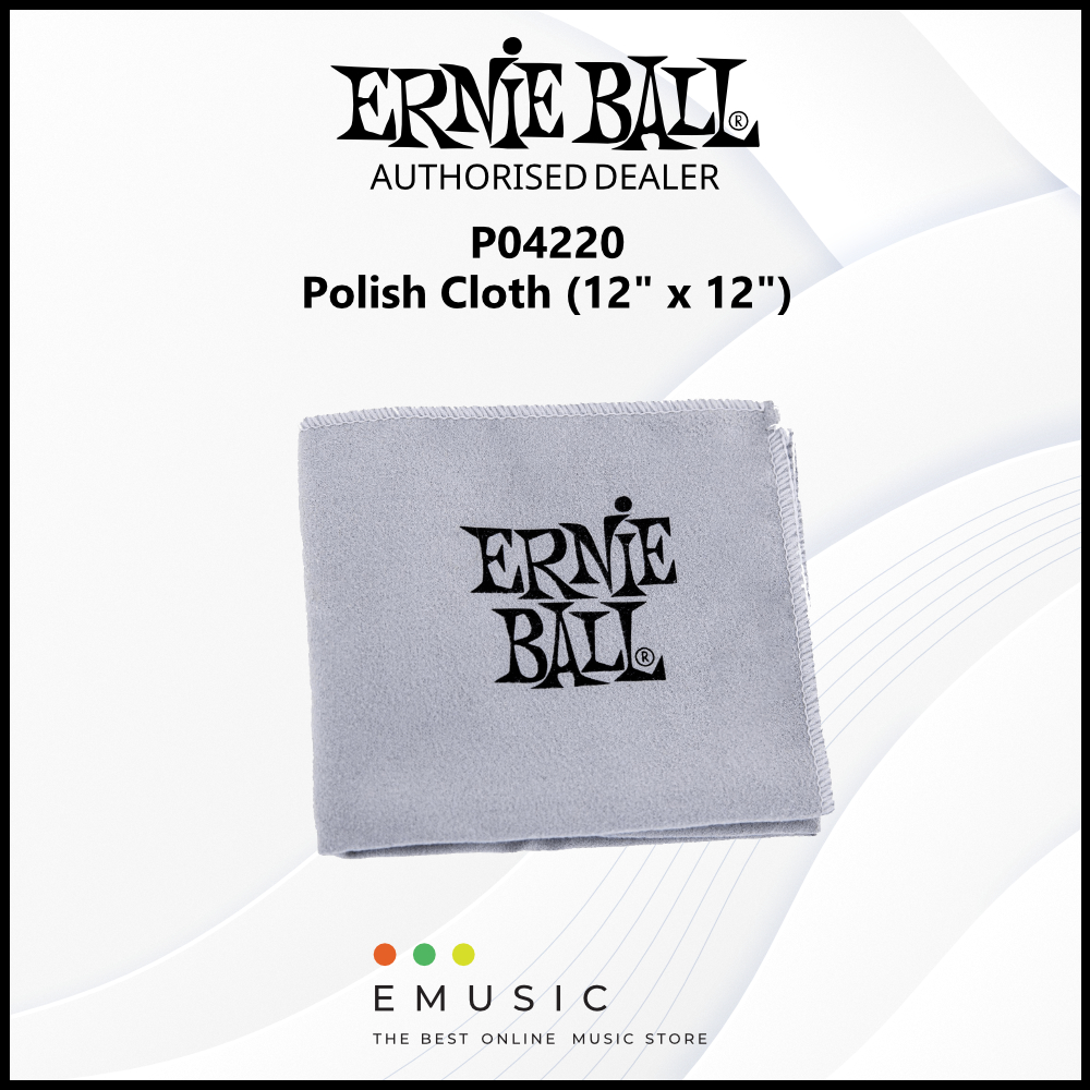 Ernie Ball P04220 Microfiber Polish Cloth
